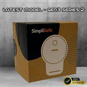 SimpliSafe Outdoor Wireless Security Camera Series 2 1080P HD Active Guard CM021